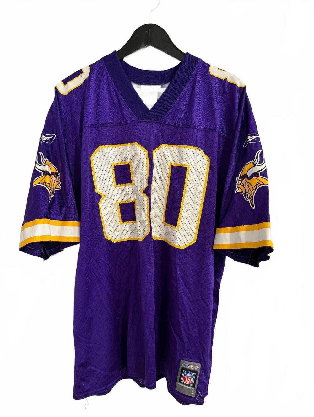 Vintage Chris Carter Minnesota Vikings Football Jersey Sz L